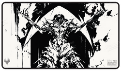 MARCH OF THE MACHINE ELESH NORN BLACK STITCHED STANDARD GAMING PLAYMAT FOR MAGIC: THE GATHERING