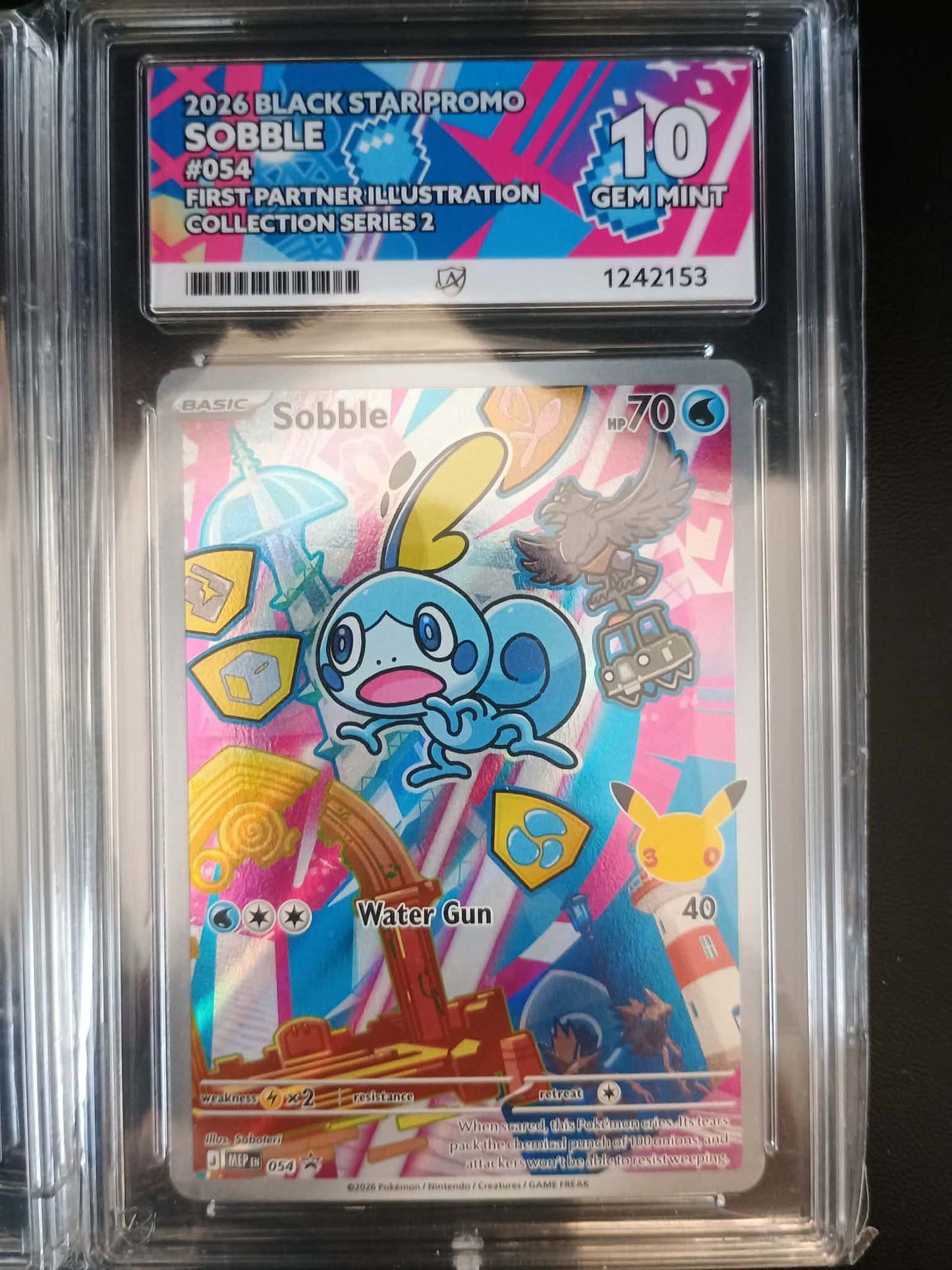 Sobble #54 Scorbunny #53 Grookey #52 ACE-10's Trio Slab Deal