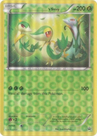 _____'s Snivy (Jumbo Card) [Miscellaneous Cards]
