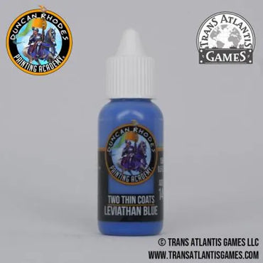 Two Thin Coats Leviathan Blue 15ml Paint Duncan Rhodes Painting Academy