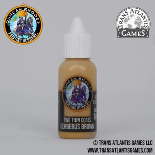 Two Thin Coats Cerberus Brown 15ml Paint Duncan Rhodes Painting Academy