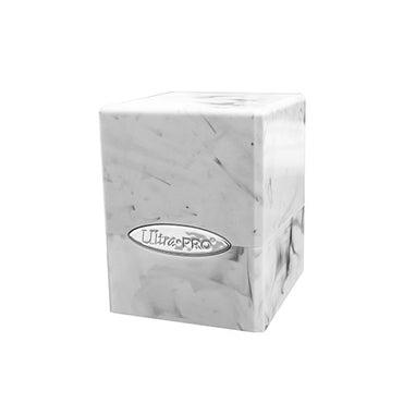 Ultra Pro - Marble Satin Cube - White & Black (Pre-Order)