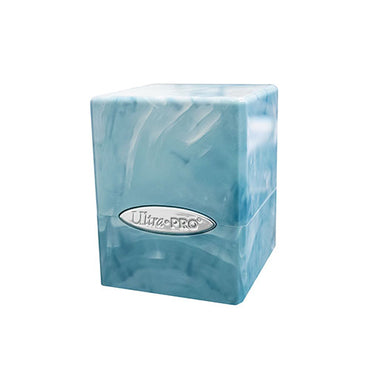 Ultra Pro - Marble Satin Cube - Light Blue & White (Pre-Order)