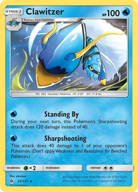 26-clawitzer