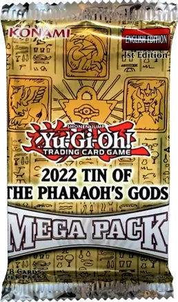 Yu-Gi-Oh! 2022 Tin of the Pharaoh's Gods Mega PACK - Single Pack