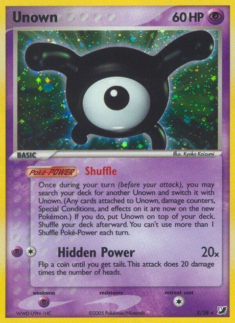 x/28-unown-x