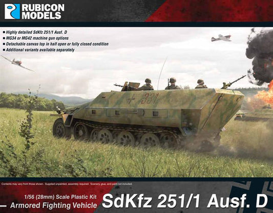 280018 - SdKfz 251/1 Ausf D (aka 251D) - Rubicon Models Ltd