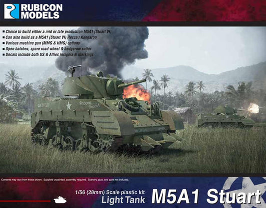 280023 - M5A1 Stuart / M5A1 Recce - Rubicon Models Ltd