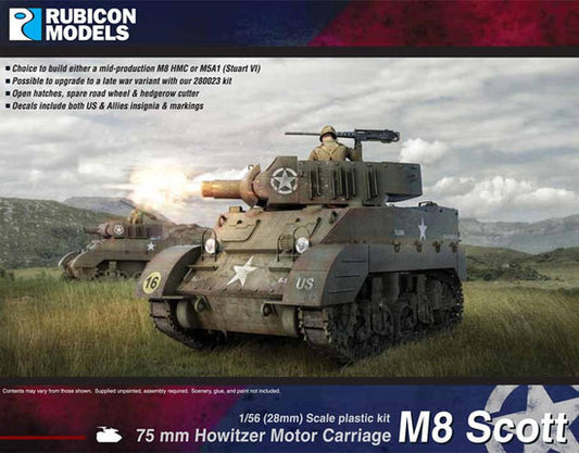 280024 - M8 Scott / M5A1 - Rubicon Models Ltd