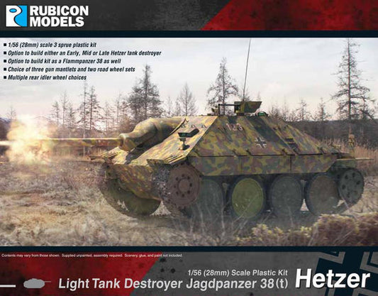 280030 - Jadgpanzer 38(t) "Hetzer" - Rubicon Models Ltd