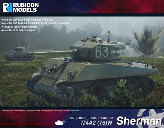 280054 - M4A2(76)W Sherman - Rubicon Models Ltd