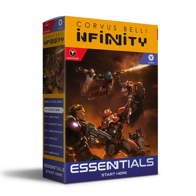 Essentials Start Here Nomads - ALEPH - English - Infinity Corvus Belli