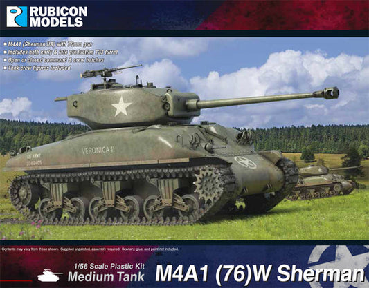 280087 - M4A1(76)W Sherman - LH - Rubicon Models Ltd