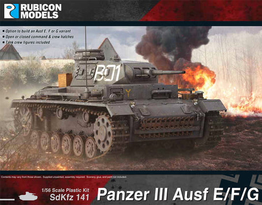 280091 - Panzer III Ausf E/F/G - Rubicon Models Ltd