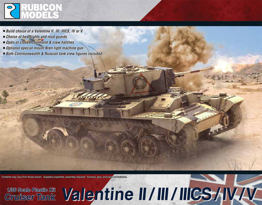 280097 - Valentine II/III/IIIcs/IV/V - Rubicon Models Ltd