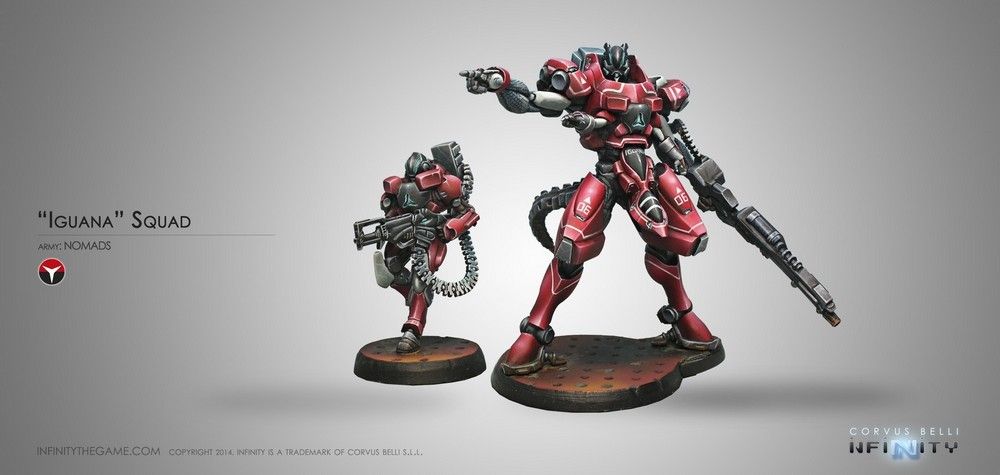 Iguana Squadron Infinity Corvus Belli