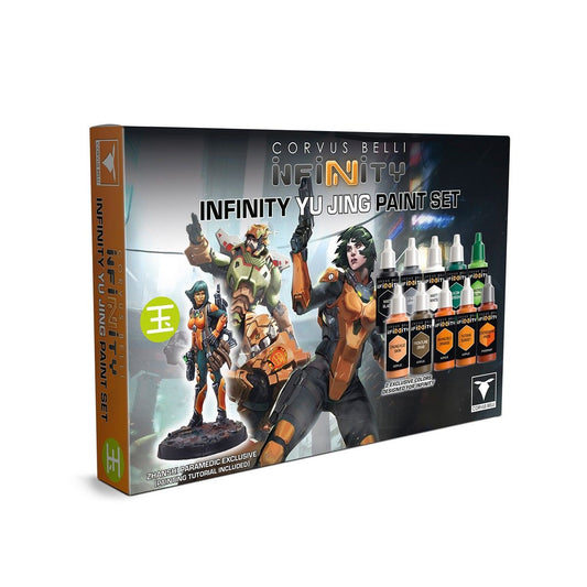 Infinity Corvus Belli - Infinity Yu Jing Paint Set Zhanshi Paramedic Exclusive