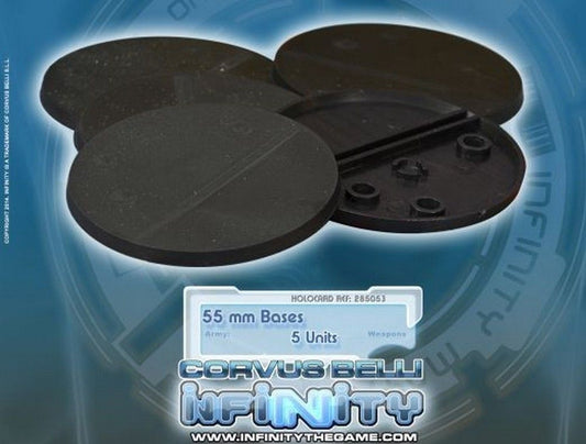 55mm Bases - Infinity Corvus Belli