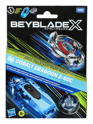 Beyblade X - Cobalt Dragoon 2-60C Deluxe String Launcher Set Left Spin (Pre-Order)