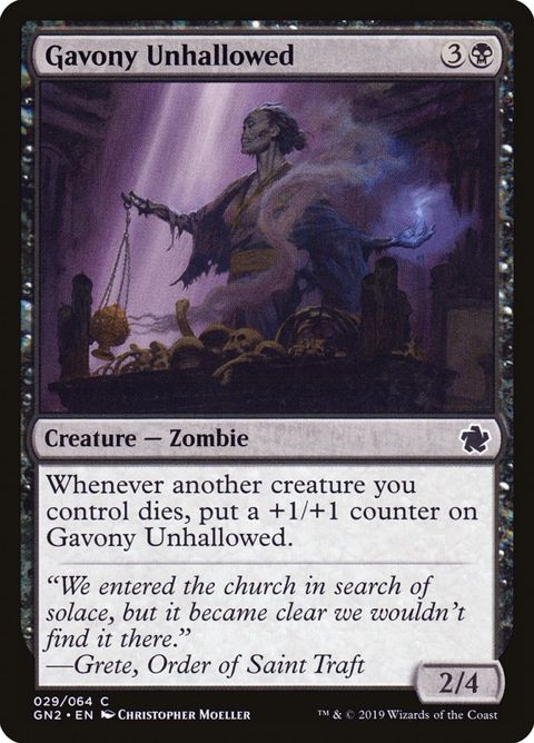 29-gavonyunhallowed