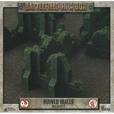Battlefield In a Box - Gothic Battlefields: Ruined Walls - Malachite