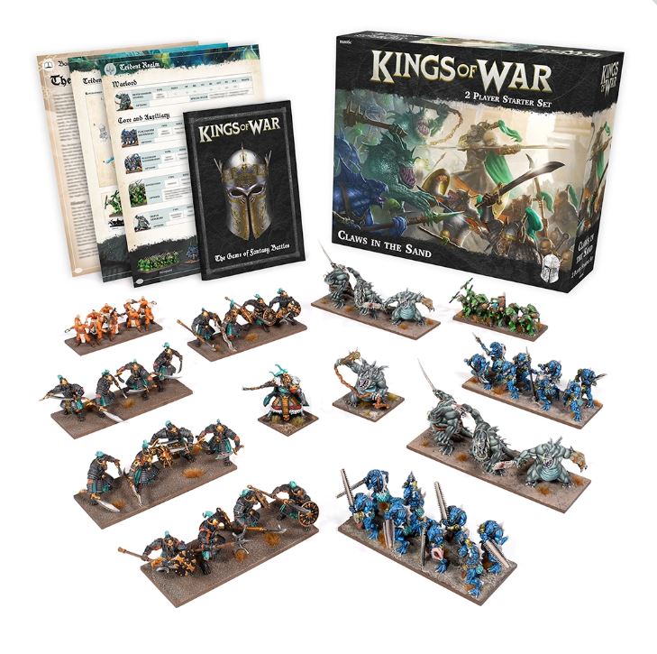 Kings of War 4th Edition Claws In The Sand 2-Player Starter Set