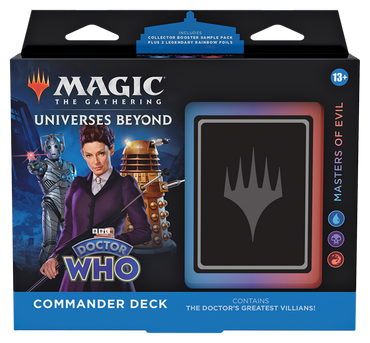 Magic the Gathering : Doctor Who Commander Deck Masters of Evil