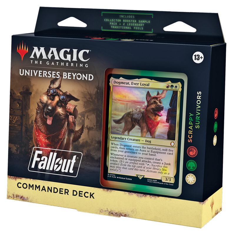 Magic: The Gathering Fallout Commander Deck - Scrappy Survivors