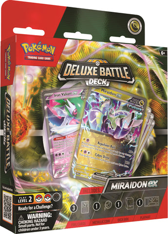 Pokémon TCG: Deluxe Battle Deck Miraidon EX (Pre-Order)