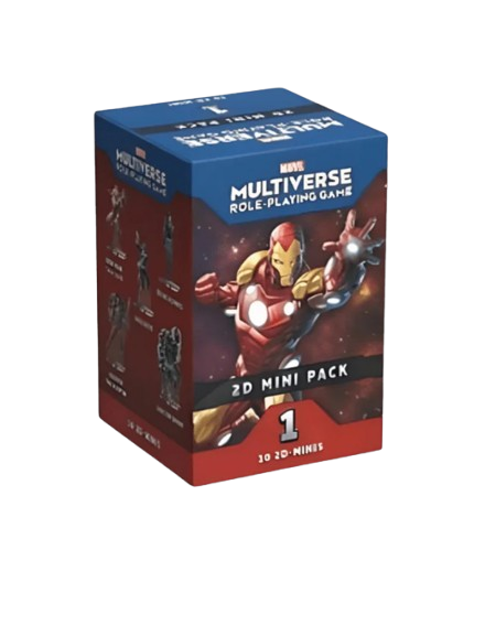 Marvel Multiverse RPG: 2D Mini Pack 1 (Pre-Order)