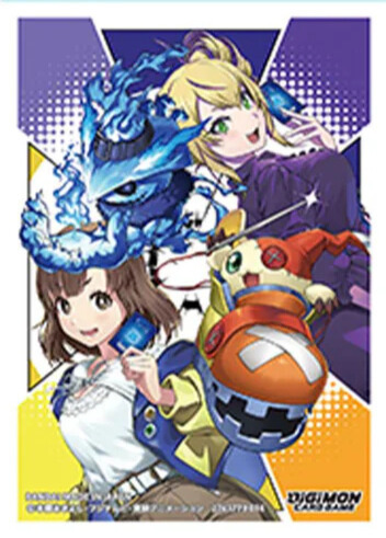 Digimon Card Game: Official Sleeve 2025 Version 1.0 (Arisa & Violet)