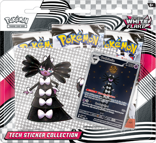 WEBSTORE Pokémon TCG: Scarlet & Violet 10.5 - White Flare - Tech Sticker Collection Gothitelle