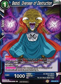 Babidi, Overseer of Destruction (Gold Stamped) (BT6-047) [Tournament Promotion Cards]
