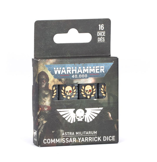 ASTRA MILITARUM: COMMISSAR YARRICK DICE (Pre-Order)