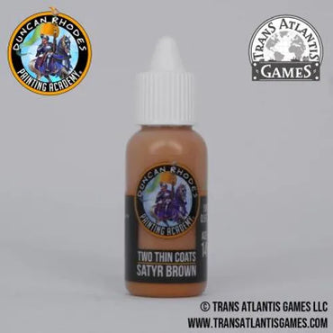 Two Thin Coats Satyr Brown 15ml Paint Duncan Rhodes Painting Academy