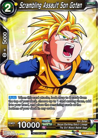 Scrambling Assault Son Goten (P-062) [Promotion Cards]