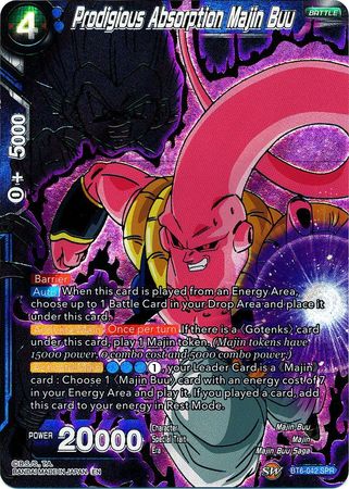 Prodigious Absorption Majin Buu (SPR) (BT6-042) [Destroyer Kings]