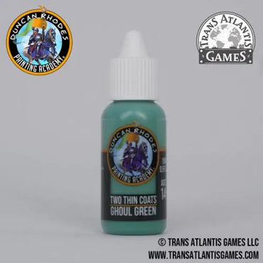 Two Thin Coats Ghoul Green 15ml Paint Duncan Rhodes Painting Academy