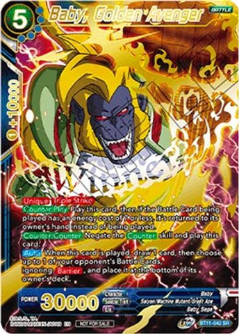 Baby, Golden Avenger (Alternate Art Set 2021 Vol.1) (BT11-042) [Tournament Promotion Cards]