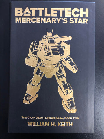 Battletech Mercenary’s Star Collector Leatherbound Novel