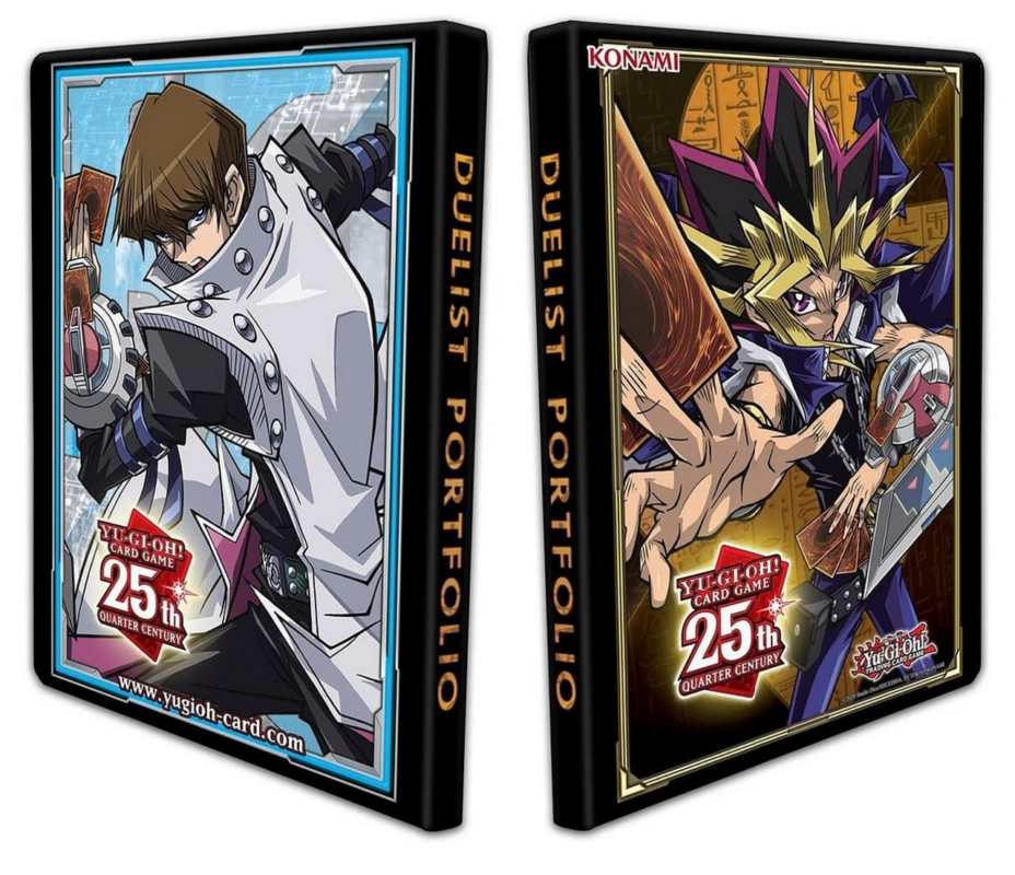 Yugi & Kaiba Quarter Century Duelist Portfolio