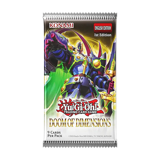 Yu-Gi-Oh! - Doom of Dimensions Booster Pack (Pre-Order)