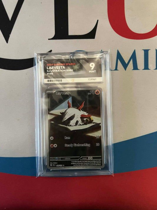 LARVESTA ILLUSTRATION RARE #196 ACE-9