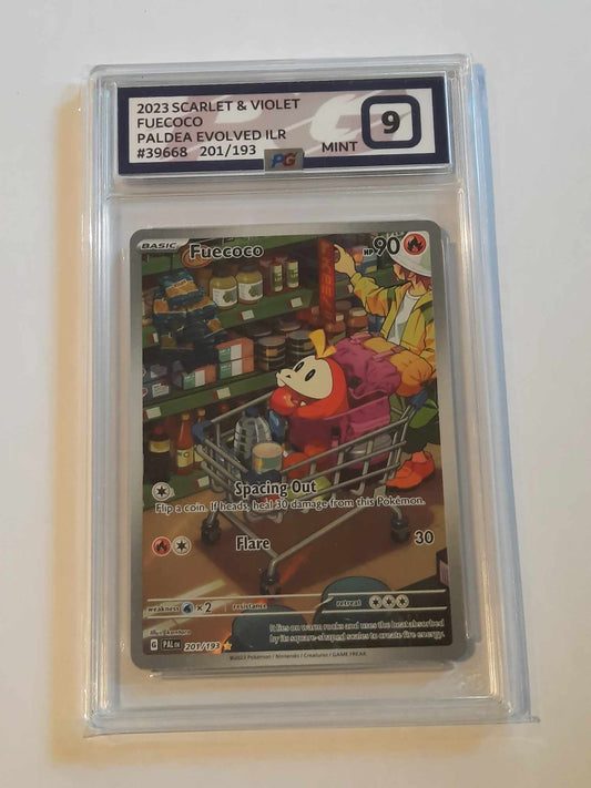 Pokemon - PG 9 Pokegrade - Fuecoco (201/193) [Scarlet & Violet: Paldea Evolved]