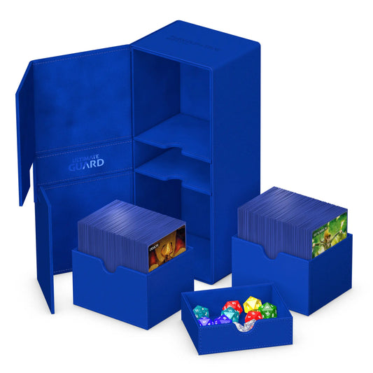 Ultimate Guard Twin Flip`n`Tray 266+ Xenoskin Blue