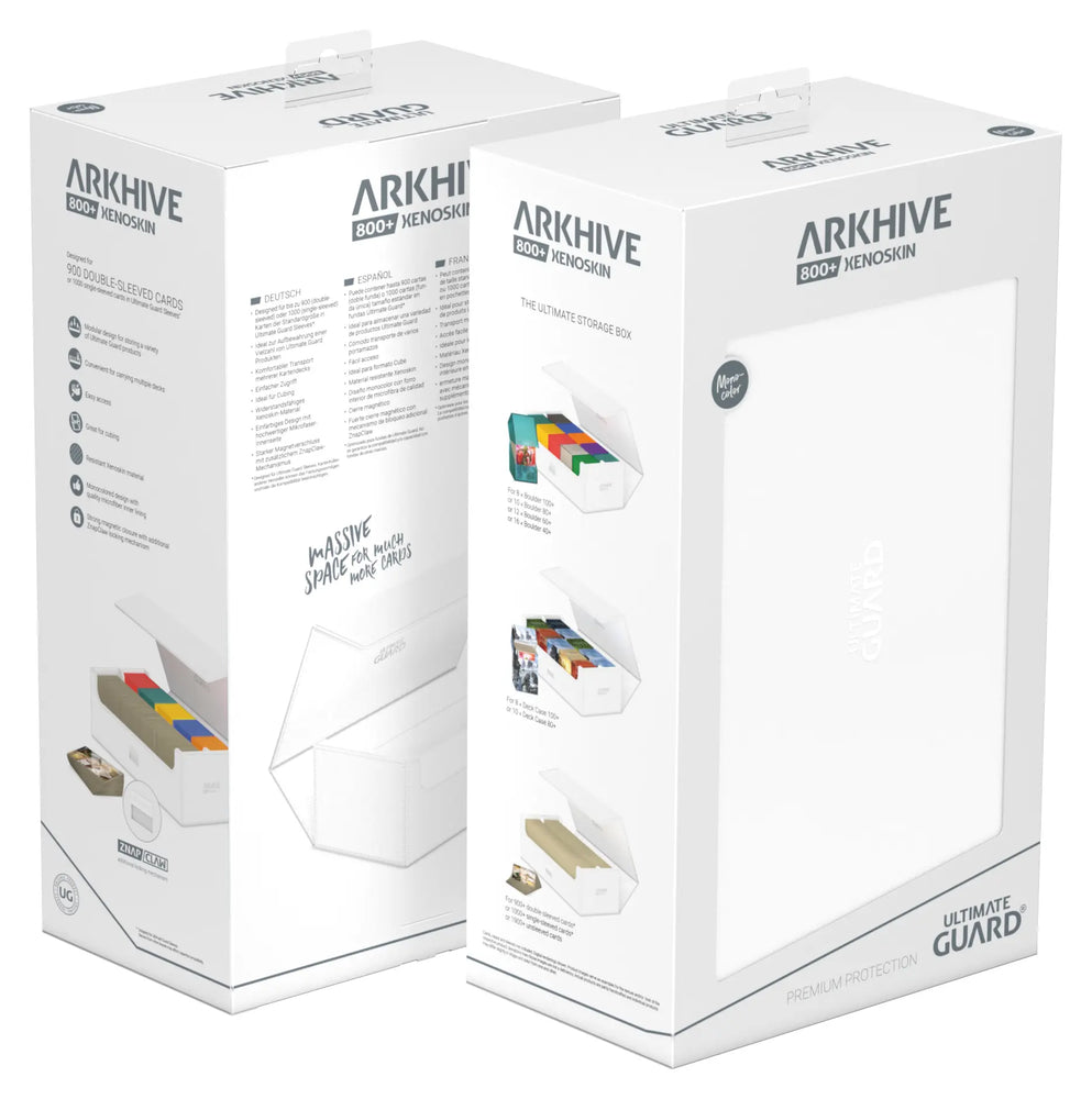 Ultimate Guard Arkhive 800+ XenoSkin Monocolour White