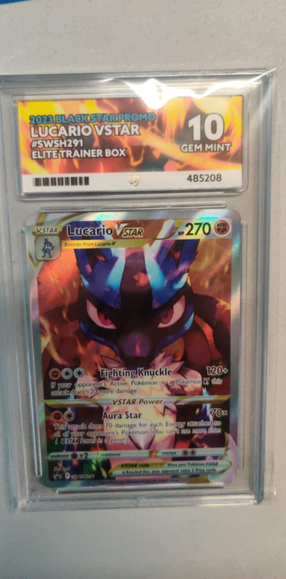 Lucario VSTAR 291 BSP English ACE-10