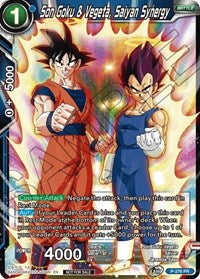 Son Goku & Vegeta, Saiyan Synergy (Unison Warrior Series Tournament Pack Vol.3) (P-276) [Tournament Promotion Cards]