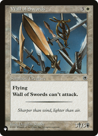 Wall of Swords [The List]