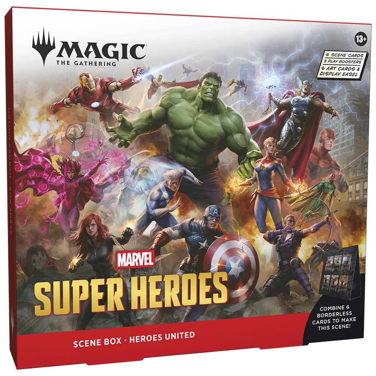 Magic: The Gathering: Marvel Super Heroes Scene Box Heroes United